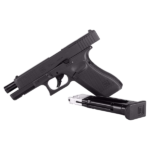 PISTOLA AIRGUN GLOCK G17 GEN5 MOS CO2 BLOWBACK 4,5MM BLACK - 2255219 - LICENCIADA UMAREX - Imagem 4