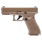 PISTOLA AIRGUN GLOCK G19X CO2 BLOWBACK 4,5MM COYOTE - 2255212 - LICENCIADA UMAREX - Imagem 2