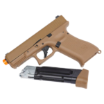 PISTOLA AIRSOFT GLOCK G19X CO2 HALF BLOWBACK 6MM COYOTE - 2276338 - LICENCIADA UMAREX - Imagem 3
