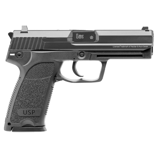 HK_PT_AIRGUN_USP_CO2_4.5MM_BB_BLACK_2252306_UMAREX_destaque PISTOLA AIRGUN HK HECKLER & KOCH USP CO2 BLOWBACK 4,5MM BLACK - 2252306 - LICENCIADA UMAREX - Imagem 1
