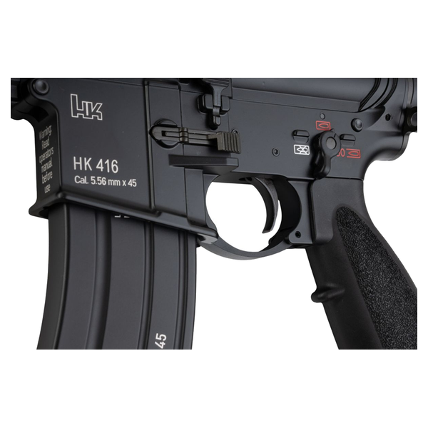 RIFLE AIRSOFT HK416A5 LIGHTINING SERIES GBB BLACK BY CGS - CGS-HK-1502-LS-BK -  LICENCIADA UMAREX - Imagem 5