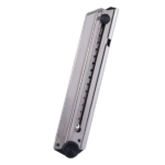 CARREGADOR 8 TIROS, CALIBRE 9MM, LUGER, P.08, METAL, NIQUEL, MEC-GAR, MGLUGP08N, ITALIA - Imagem 3