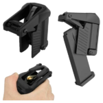 MUNICIADOR UNIVERSAL DE CARREGADOR, POLIMERO, PRETO, CALIBRES .380 A .45ACP, OEM, SLU-1-380-45 - Imagem 2