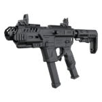 CORONHA ESTABILIZADORA PARA PISTOLA AIRSOFT P-IX RECOVER AR-STOCK BK PRETA - Imagem 2