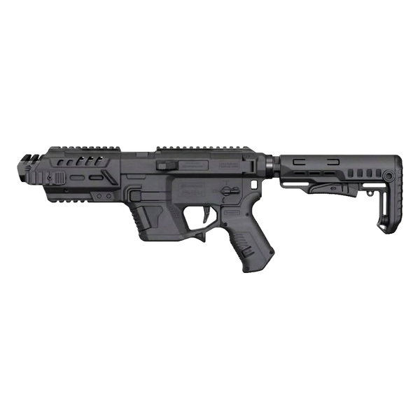 P-IX-RECOVER_BASICA_AR-STOCK_PRETA_P-IX-ARS-BK-BLK_2 CORONHA ESTABILIZADORA PARA PISTOLA AIRSOFT P-IX RECOVER AR-STOCK BK PRETA - Imagem 1