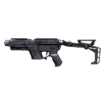 CORONHA ESTABILIZADORA PARA PISTOLA AIRSOFT P-IX RECOVER FOLDING STOCK BK PRETA