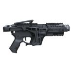 CORONHA ESTABILIZADORA PARA PISTOLA AIRSOFT P-IX RECOVER FOLDING STOCK BK PRETA - Imagem 4