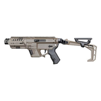 CORONHA ESTABILIZADORA PARA PISTOLA AIRSOFT P-IX RECOVER FOLDING STOCK BK TAN