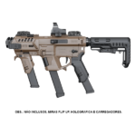 CORONHA ESTABILIZADORA PARA PISTOLA AIRSOFT P-IX RECOVER AR-STOCK CK TAN - Imagem 3