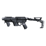 CORONHA ESTABILIZADORA PARA PISTOLA AIRSOFT P-IX RECOVER FOLDING STOCK CK PRETA