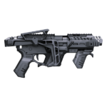 CORONHA ESTABILIZADORA PARA PISTOLA AIRSOFT P-IX RECOVER FOLDING STOCK CK PRETA - Imagem 2