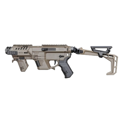 CORONHA ESTABILIZADORA PARA PISTOLA AIRSOFT P-IX RECOVER FOLDING STOCK CK TAN