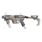 CORONHA ESTABILIZADORA PARA PISTOLA AIRSOFT P-IX RECOVER FOLDING STOCK CK TAN - Imagem 3