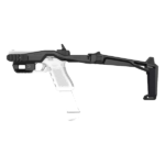CORONHA TÁTICA PARA PISTOLA AIRSOFT P-IX RECOVER 20/20 STOCK BK PRETA