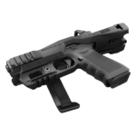 CORONHA TÁTICA PARA PISTOLA AIRSOFT P-IX RECOVER 20/20 STOCK BK PRETA - Imagem 3