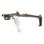 CORONHA TÁTICA PARA PISTOLA AIRSOFT P-IX RECOVER 20/20 STOCK BK TAN - Imagem 2
