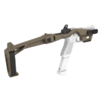 CORONHA TÁTICA PARA PISTOLA AIRSOFT P-IX RECOVER 20/20 STOCK BK TAN - Imagem 3