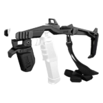 CORONHA TÁTICA PARA PISTOLA AIRSOFT P-IX RECOVER 20/20 STOCK CK PRETA - Imagem 4