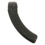 CARREGADOR 25 TIROS, CALIBRE .22LR, RUGER, BX-25 10/22, POLIMERO, PRETO/CLEAR, RUGER, 90591, USA
