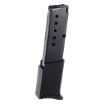 CARREGADOR 10 TIROS, CALIBRE .380 ACP, RUGER, LCP, METAL, PRETO, PROMAG, RUG 14, USA