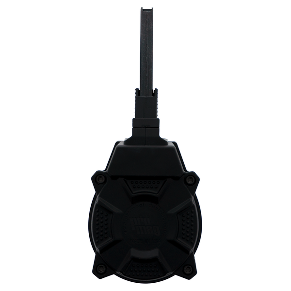 CARREGADOR 32 TIROS DRUM, CALIBRE .380 ACP, RUGER, LCP, METAL/POLIMERO, PRETO, PROMAG, DRM-A39, USA - Imagem 3