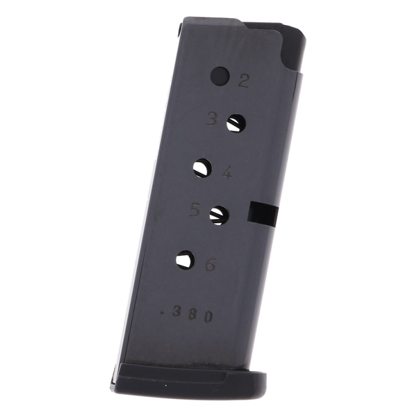 RUGER_.380_6-RDS_LCP_METAL_PRETO_90333_RUGER_2 CARREGADOR 6 TIROS, CALIBRE .380 ACP, RUGER, LCP, METAL, PRETO, RUGER, 90333, USA - Imagem 1