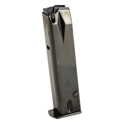 CARREGADOR 20 TIROS, CAL. 9MM, RUGER, P85/89/93/94/95/C9, METAL, OXIDADO, MEC-GAR, MGRP8520B, ITALIA