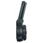 CARREGADOR 50 TIROS, DRUM, CALIBRE 9MM, RUGER, P SERIES, METAL/POLIMERO, PRETO, PROMAG, DRM-A49, USA