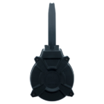 CARREGADOR 50 TIROS, DRUM, CALIBRE 9MM, RUGER, P SERIES, METAL/POLIMERO, PRETO, PROMAG, DRM-A49, USA - Imagem 4