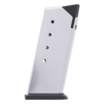 CARREGADOR 5 TIROS, CALIBRE .45 ACP, SPRINGFIELD, XD-S, AÇO INOX, SILVER, SPRINGFIELD, XDS5005, USA