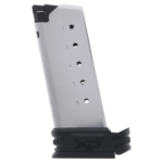 CARREGADOR 6 TIROS, CALIBRE .45 ACP, SPRINGFIELD, XD-S, AÇO INOX, SILVER, SPRINGFIELD, XDS5006, USA - Imagem 2