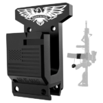 SUPORTE DE PAREDE PARA RIFLE AR-15 E CARREGADOR, POLIMERO, PRETO, OEM, MRM-01 - Imagem 2