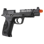 PISTOLA AIRSOFT S&W M&P9L PERFORMANCE CENTER CO2 FULL BLOWBACK 6MM BLACK, 2275920 - LICENCIADA UMAREX - Imagem 4