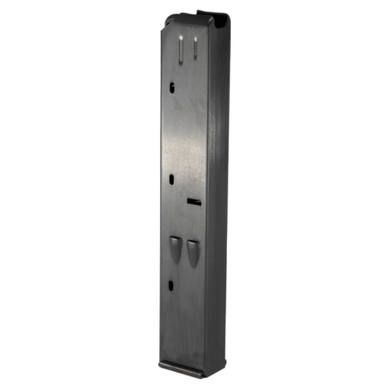 CARREGADOR 32 TIROS, CALIBRE 9MM, UZI, METAL, PRETO, MEC-GAR, HKP-21230, ITALIA