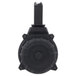 CARREGADOR 50 TIROS, DRUM, CALIBRE 9MM, CZ, SCORPION EVO, POLIMERO, PRETO, PROMAG, DRM-A22, USA