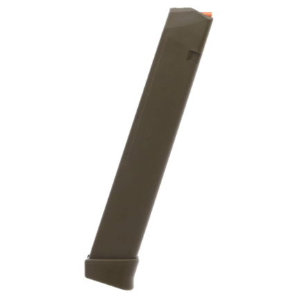 CARREGADOR 33 TIROS, CALIBRE 9MM, GLOCK, G17 / G19 / G26 / G34 / G45, POLIMERO, FDE, GLOCK, 47463, AUSTRIA