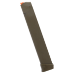 CARREGADOR 33 TIROS, CALIBRE 9MM, GLOCK, G17 / G19 / G26 / G34 / G45, POLIMERO, FDE, GLOCK, 47463, AUSTRIA - Imagem 2