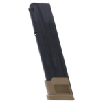 CARREGADOR 21 TIROS, CALIBRE 9MM, SIG SAUER, P320-M17, METAL, FDE, SIG SAUER, MAG-MOD-F-9-21-COY, ITALIA - Imagem 2