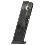 CARREGADOR 15 TIROS, CALIBRE 9MM, TAURUS, PT92 / PT99, METAL, PRETO, MEC-GAR, MGPT9215B, ITALIA