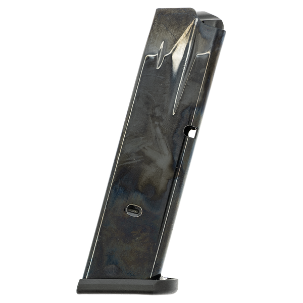 TAURUS_9MM_15-RDS_PT92-PT99_METAL_PRETO_MGPT9215B_MEC-GAR_1 CARREGADOR 15 TIROS, CALIBRE 9MM, TAURUS, PT92 / PT99, METAL, PRETO, MEC-GAR, MGPT9215B, ITALIA - Imagem 1